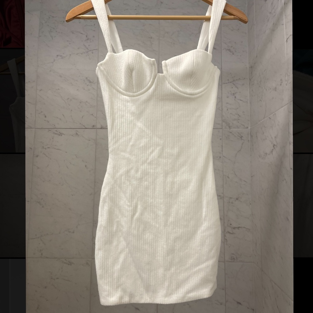 Oh Polly Mini Dress White